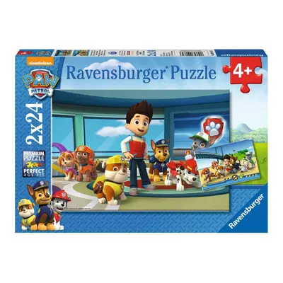 Ravensburger: Puzzle 2v1 - Paw Patrol Rubble a přátelé