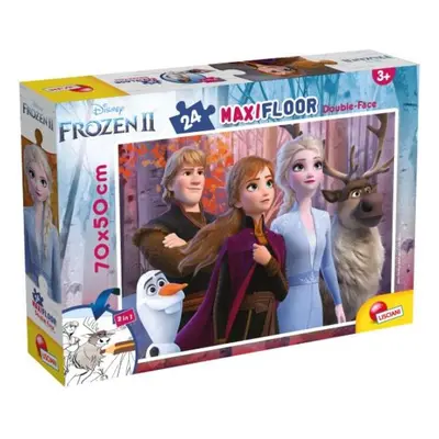 Oboustranné Maxi puzzle 24ks 70 x 50 cm Frozen