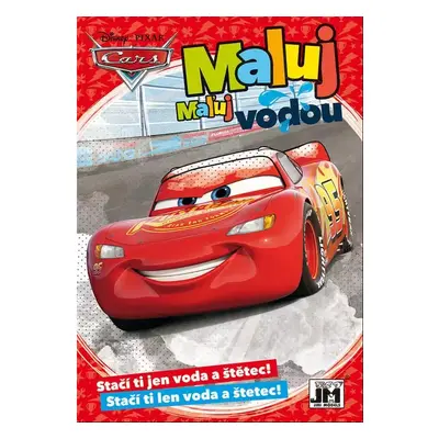 Omalovánka A5 Maluj vodou Cars