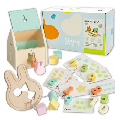 CLASSIC WORLD Pastel Baby Set Box První výukové hračky