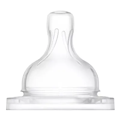 Philips Avent dudlík na kojeneckou láhev airflex variabilní průtok transparentní 2 ks