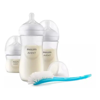 Avent Natural 3 ks startovací sada natural response basic 125 260 330 ml průhledná