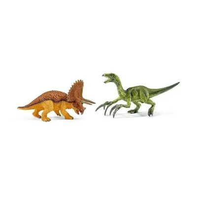 Schleich Triceratops a Therizinosaurus