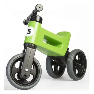 Teddies FUNNY WHEELS zelené 2v1 28/31cm