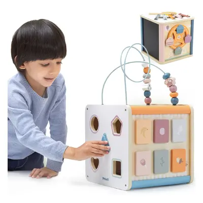 VIGA PolarB Vzdělávací kostka 8v1 Activity Cube