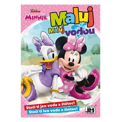 Omalovánka A5 Maluj vodou Minnie