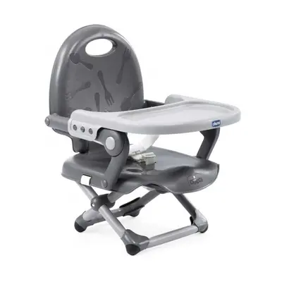 Chicco Pocket Snack Highchair tmavě šedá