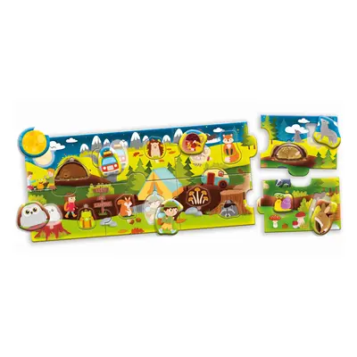 Carotina baby Puzzle panorama Forest LISCIANI