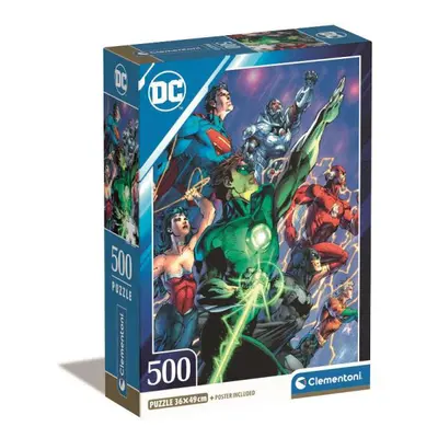 CLEMENTONI DC Comics Liga Spravedlnosti 500 dílků