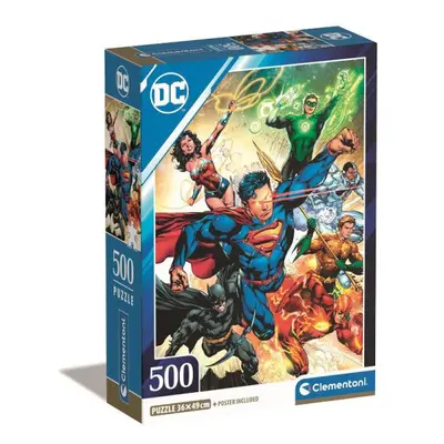 CLEMENTONI DC Comics Liga Spravedlnosti 500 dílků