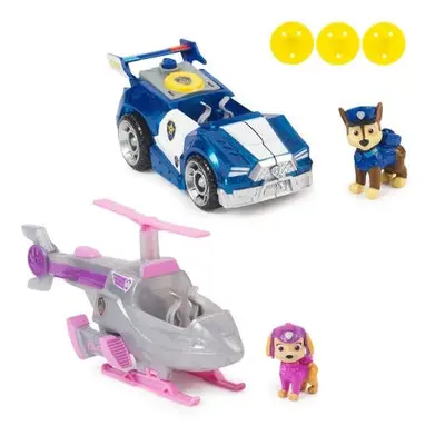 PAW Patrol Movie 2: Two-Pack Skye and Chase Vehicles