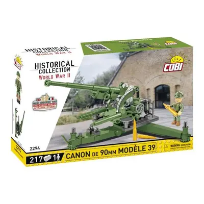 COBI 2294 Historical Collection WWII francouzské protiletadlové dělo Canon 217 ks