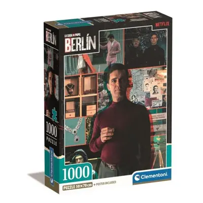 CLEMENTONI La Casa de Papel Berlín Mám plán 1000 dílků