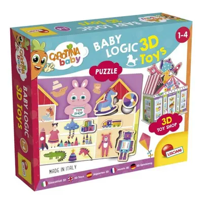 Carotina Baby Logic 3D puzzle skládačka