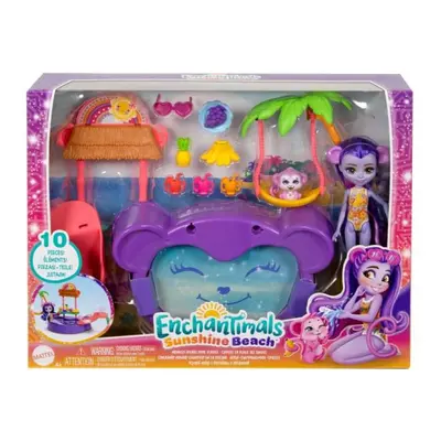 Enchantimals Tropical Pool Set + Monkey Doll