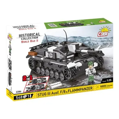 COBI 2286 Historical Collection WWII StuG III Ausf.F/8 Flammpanzer 536 kostek