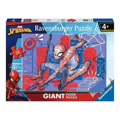 24dílné podlahové puzzle Spiderman Giant Ravensburger