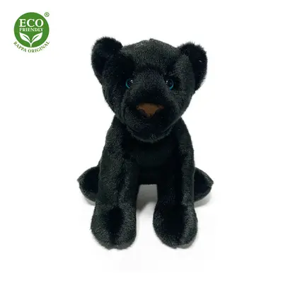 Plyšový černý leopard 30 cm ECO-FRIENDLY