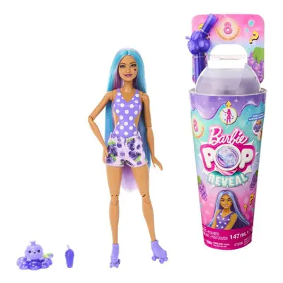 Barbie pop reveal barbie šťavnaté ovoce - hroznový koktejl