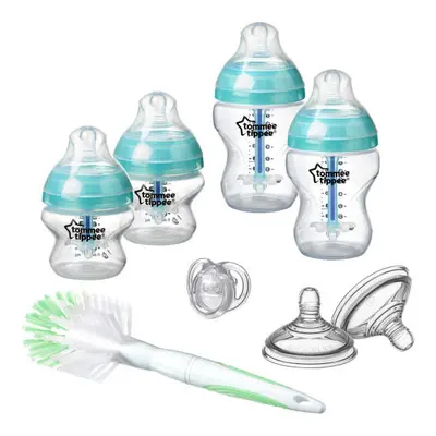 Tommee Tippee sada kojeneckých lahviček C2N Anti colic s kartáčem 422609TT