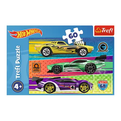 Puzzle 60 ks Race / Hot Wheels