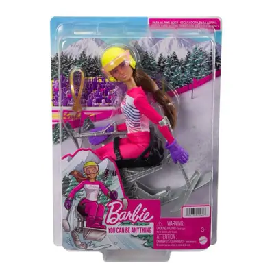 Panenka Barbie Alpská paralyžařka