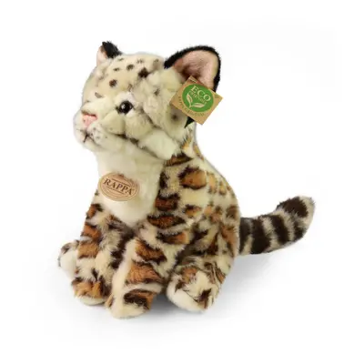 Plyšový ocelot sedící 28 cm ECO-FRIENDLY