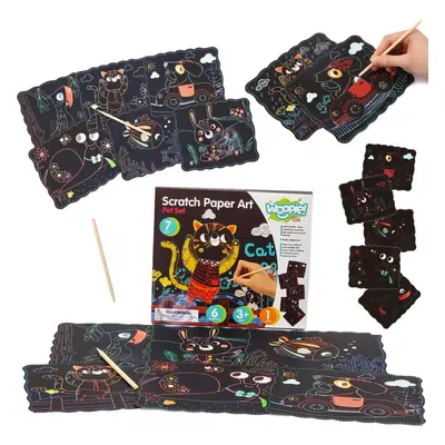 ARTFUN Creative Scratch Game Set pro děti 7 kusů