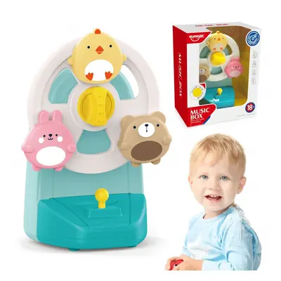 BABY Music Box Kolotoč Zvířátka hudební hračka