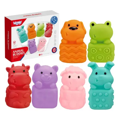 BABY Soft Sensory Animals Sada 6 ks