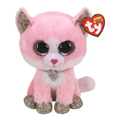 TY BEANIE BOOS FIONA růžová kočka 24cm