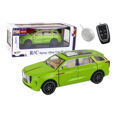 RC auto 1:24 E-9 hliníkové - green