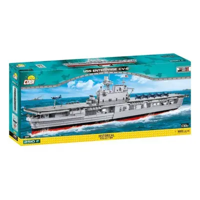 COBI 4815 World War II Americká letadlová loď USS Enterprise CV-6