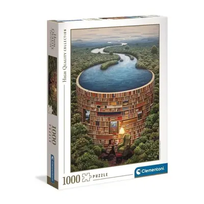 Bibliodame | Puzzle 1000 ks HQ | Clementoni