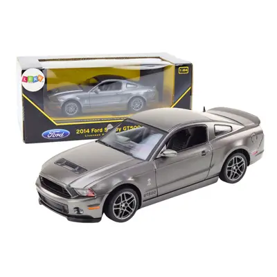 Auto Ford Shelby GT500 1:24 stříbrné