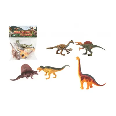 Teddies Dinosaurus plast 16-18cm 5ks v sáčku