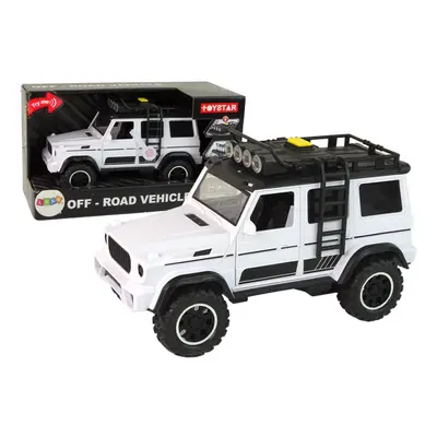 Off-Road auto bílé 1:14 se zvukem a světlem