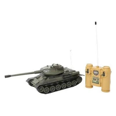 KIK RC tank T-80 No.9995 s dobíjecím packem USB+adaptér 2,4 GHz písková RTR 1:32