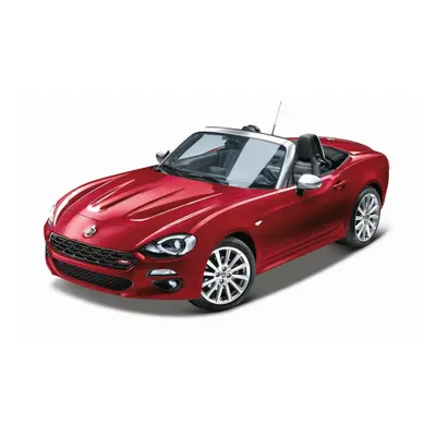 Bburago Plus Fiat 124 Spider červená BB18 21083R 1:24