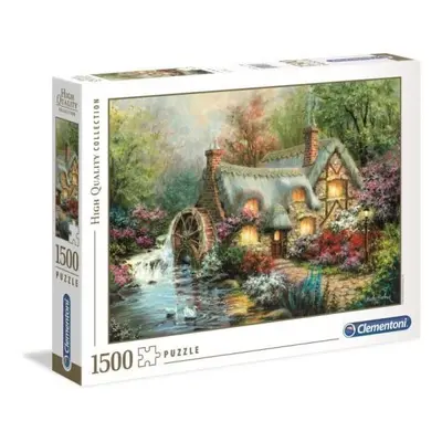 Clementoni Puzzle 1500 ks Chata s mlýnem