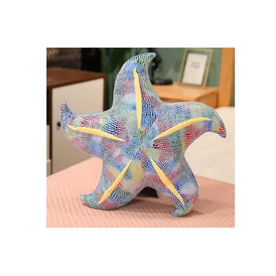 Plyšák Plyšový Starfish Modrý Polštář 20 cm