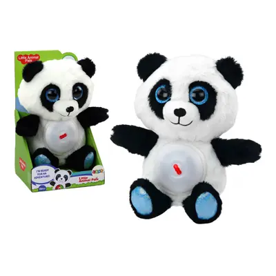 uspávací lampička panda medvídek plyšový 30 cm