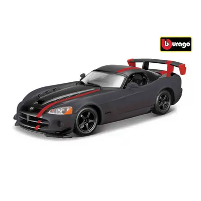 Bburago 1:24 Dodge Viper SRT10 ACR Grey/Black