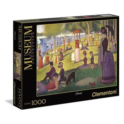 Clementoni - Puzzle 1000 ks Museum Seurat: Seurat: Nedělní odpoledne na ostrově La Grande Jatte