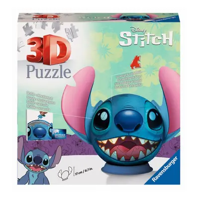 RAVENSBURGER 3D Puzzleball Stitch s ušima 77 ks