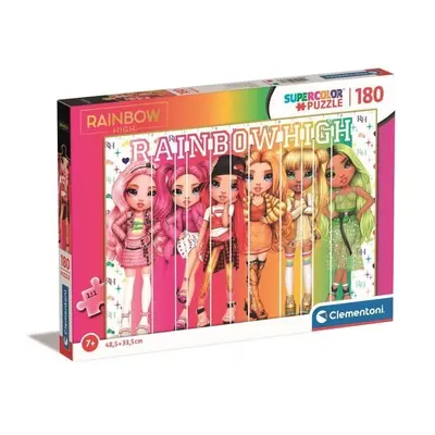 Clementoni: Puzzle 180 ks - Rainbow High - Super Color