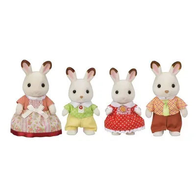 Sylvanian Families Rodina "chocolate" králíků nová