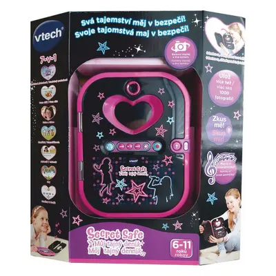 Vtech Kidi Secret Safe - Můj tajný deník - černý (CZ)