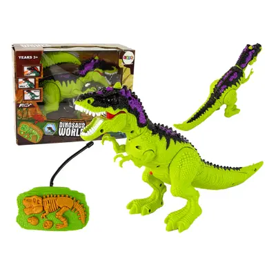 RC dinosaurus chodící zelený