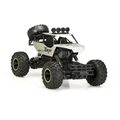 RC auto Rock Crawler 1:12 4WD METAL stříbrný